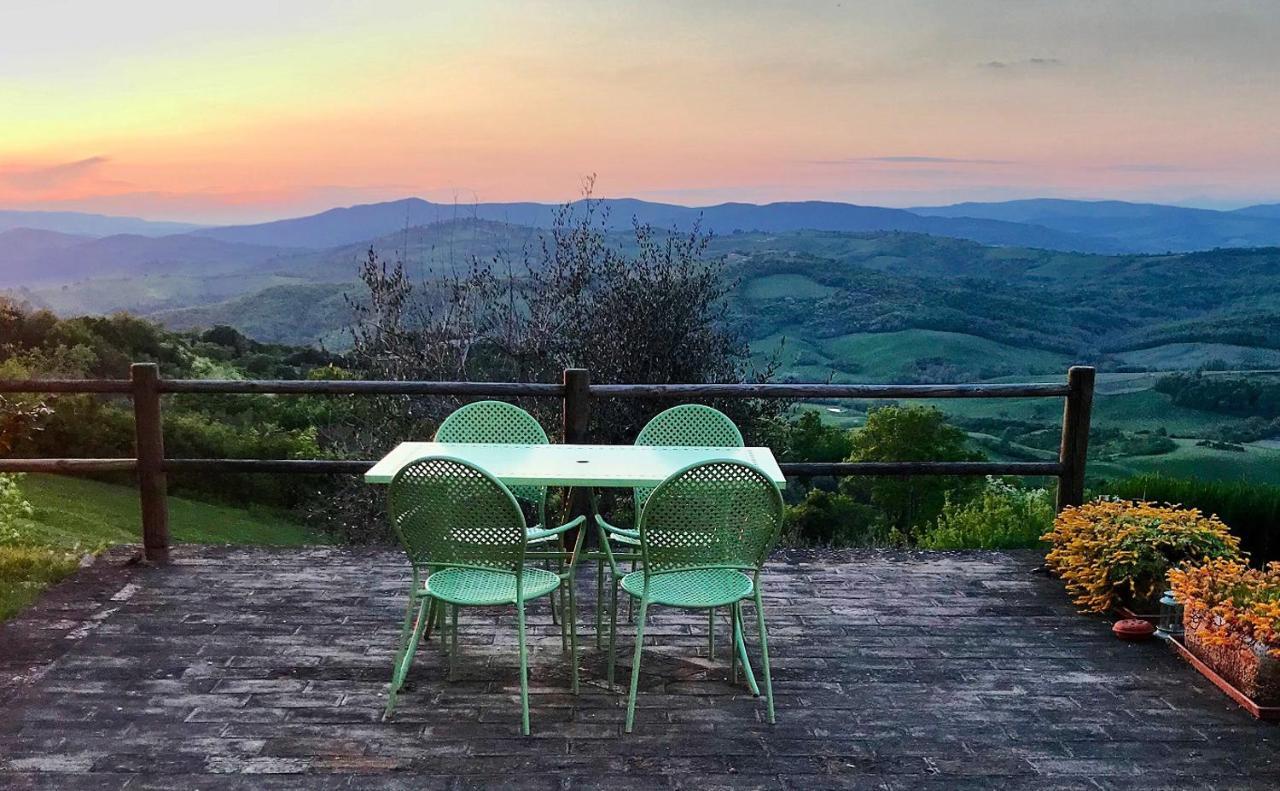 Villa San Regolino Whit Private Pool Radicondoli Kültér fotó